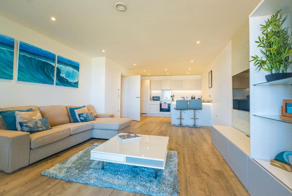 Luxury Beach Apartment Perranporth Dış mekan fotoğraf
